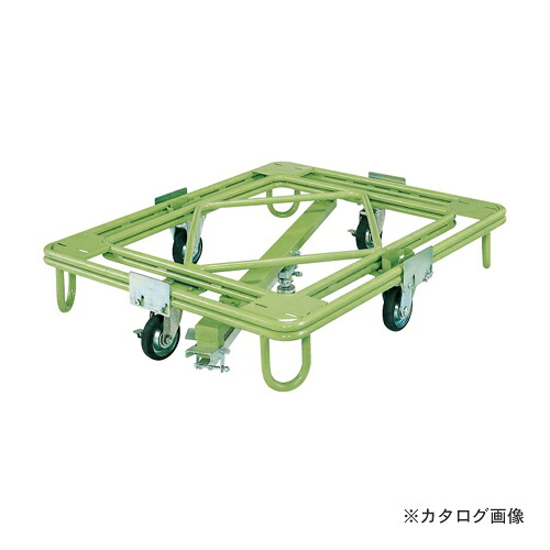 【送料別途】【直送品】サカエ SAKAE 自在移動回転台車 中重量型 センターベース付 RC-5KG|KanamonoYaSan KYS