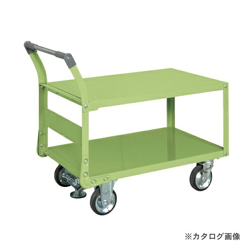【送料別途】【直送品】サカエ SAKAE 特製四輪車 フロアストッパー付 TAW-55F｜KanamonoYaSan ＫＹＳ