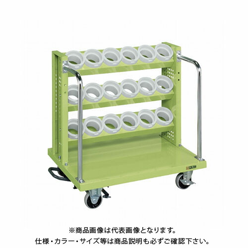 【送料別途】【直送品】サカエ ツーリングワゴン(フットブレーキ付) ASR-33AJKBR