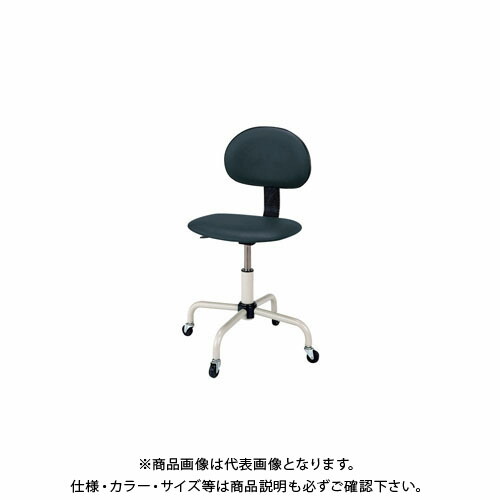 【送料別途】【直送品】サカエ ワークチェアー C4C-BKN