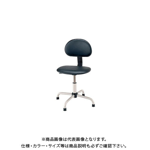 【送料別途】【直送品】サカエ ワークチェアー C4P-BKN