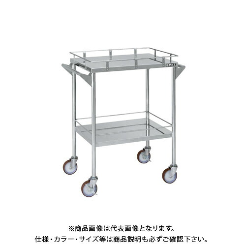 【送料別途】【直送品】サカエ ステンレス CSワゴン CSF-D4SU