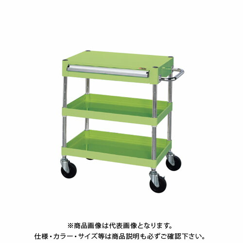 ニューcsパールワゴン ゴム車 天板フラット 上引出し付 金物 サカエ Kys ｋｙｓ 直送品 ボッシュ Cspa 607a Kanamonoyasan