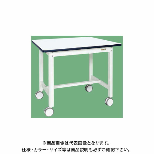【貨物輸送別途】【直送品】サカエ 中量御役目台(扇形突っ支い棒・双輪キャスター付) KF-38RDW