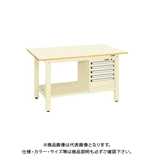 【送料別途】【直送品】サカエ 軽量作業台KKタイプ スモールキャビネット付 KK-49PSL5I｜KanamonoYaSan ＫＹＳ