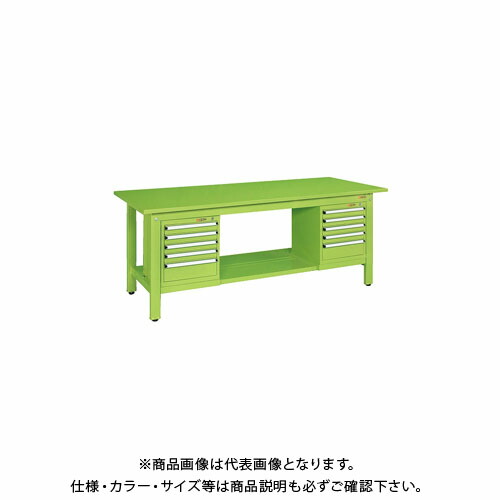 【貨物輸送別途】【直送品】サカエ 軽さ御役目台KK印字機 スモール収納家具付 KK-69SSL52