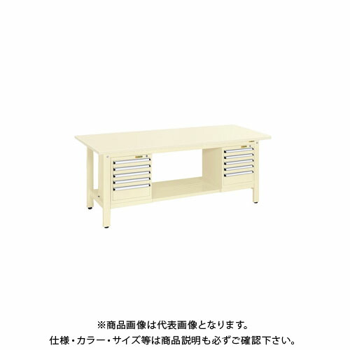 【貨物輸送別途】【直送品】サカエ 軽さ御役目台KK印字機 スモール収納家具付 KK-69SSL52I