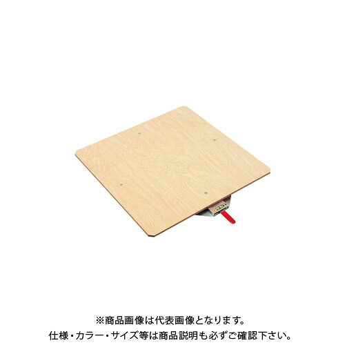 【送料別途】【直送品】サカエ クルクル回転盤・スチール製・合板天板 KS-60T