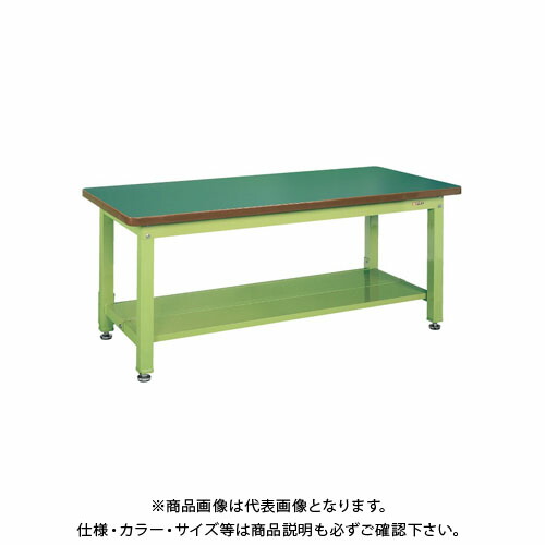 【送料別途】【直送品】サカエ 重量作業台KWタイプ中板2枚付 KWF-098T1