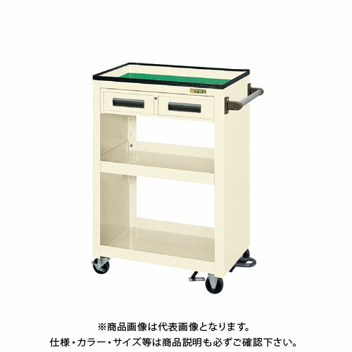 【送料別途】【直送品】サカエ パネルワゴン(フットブレーキ付) PMW-4CBRI 46,666円