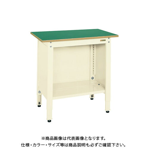 【送料別途】【直送品】サカエ 一人用作業台・高さ調整タイプ TCP-096I