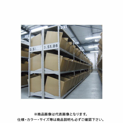 サカエ SAKAE 傾斜棚 連結タイプ H1800×W1200 アイボリー WSKT1812S04R