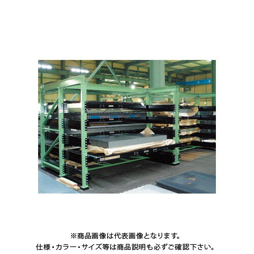 【送料別途】【直送品】サカエ SAKAE スライドラック 5段 4'×8'用 TFSR20-2005BT