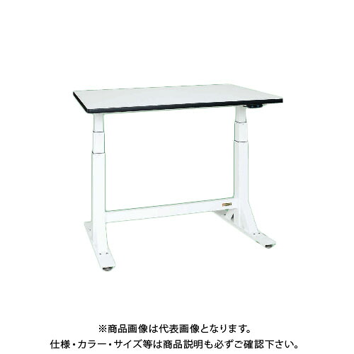 【送料別途】【直送品】サカエ SAKAE 電動昇降作業台(中量タイプ) ポリエステル天板(パールホワイト) 1200×750×650~1100 ホワイト DLK-127WPWN|KanamonoYaSan KYS