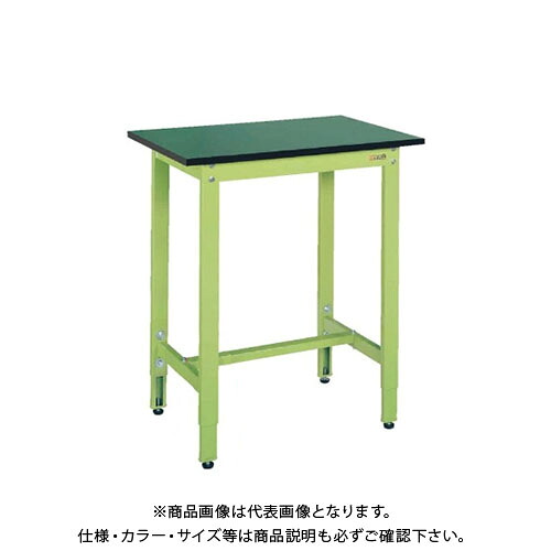 【送料別途】【直送品】サカエ SAKAE 軽量高さ調整作業台TKK9タイプ(改正RoHS10物質対応) 組立式 1200&times;600&times;900～1000 グリーン TKK9-126FE｜KanamonoYaSan ＫＹＳ