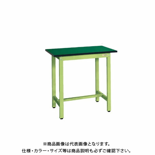 【送料別途】【直送品】サカエ SAKAE 軽量立作業台KSDタイプ(改正RoHS10物質対応) 組立式 1200&times;600&times;900 グリーン KSD-126FE｜KanamonoYaSan ＫＹＳ