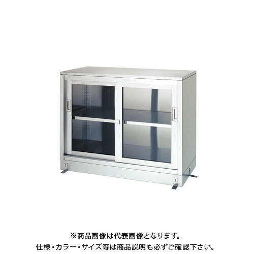 【貨物輸送別途】【直送品】シンコー ステンレス鋼倉入れ庫(一段式) 1200×450×950 LG-12045【受注生み出すこと】