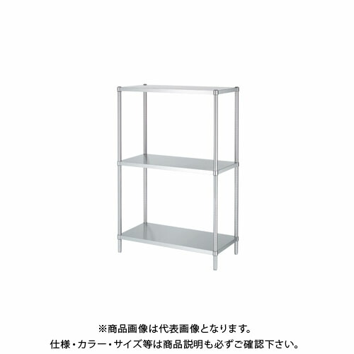 【直送品】シンコー ステンレスラック 1188×738×1800 RB3-12075 【直送品】シンコー ステンレスラック 1188×738×1800 RB3-12075