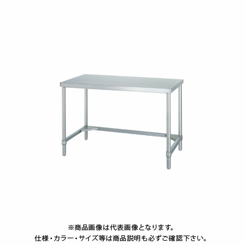 【送料別途】【直送品】シンコー ステンレス作業台(三方枠仕様) 750×600×800 WTN-7560