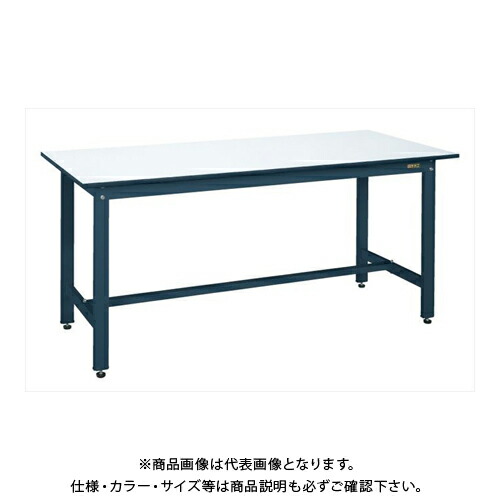【送料別途】【直送品】サカエ SAKAE 軽量作業台KHタイプ(ポリエステル天板) W1200×D600×H800 ダークグレー KH-48PD