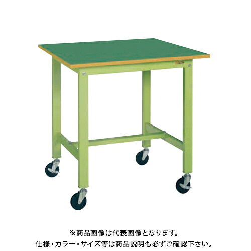【送料別途】【直送品】サカエ SAKAE 軽量作業台(KHタイプ/サカエリューム天板) W900×D600×H900 グリーン KH-38FB