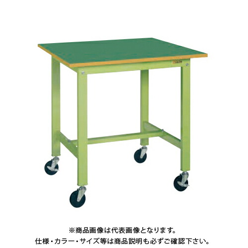 【送料別途】【直送品】サカエ SAKAE 軽量作業台(KHタイプ/サカエリューム天板) W900×D750×H900 グリーン KH-39FB