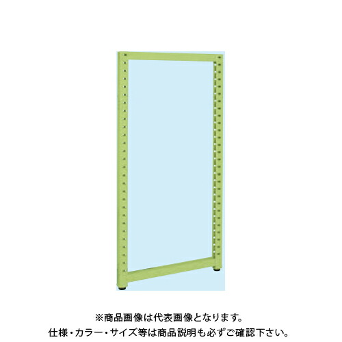【送料別途】【直送品】サカエ SAKAE RKラックオプション支柱 H1200×D450 グリーン RKN-1245AJ