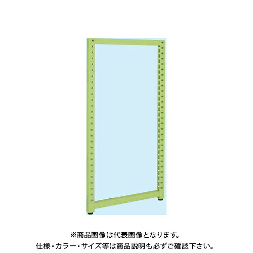 【送料別途】【直送品】サカエ SAKAE RKラックオプション支柱 H1500×D750 グリーン RKN-1575AJ