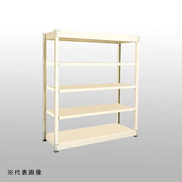 【貨物輸送別途】【直送品】中量仕合わせGSN型 (500kg/単体印字機) 高さ2400×間口1850×奥ぶかさ902粍 全ての存在5段 象牙色 扶桑金属元素 GSN-J2418E5D