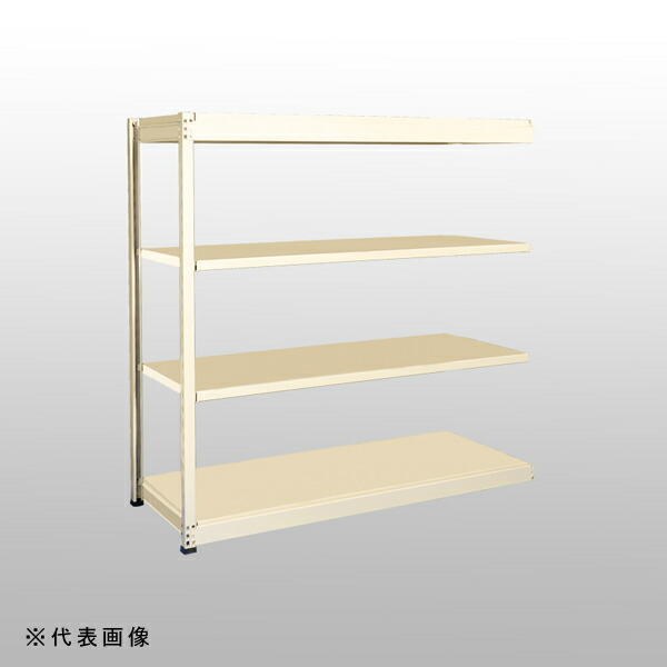 【貨物輸送別途】【直送品】中量仕合わせGSN型 (150kg/継ぎ合わせる手あい) 高さ2400×間口890×奥ふかさ302粍 全ての存在4段 象牙色 扶桑金属元素 GSN-K2409A4R