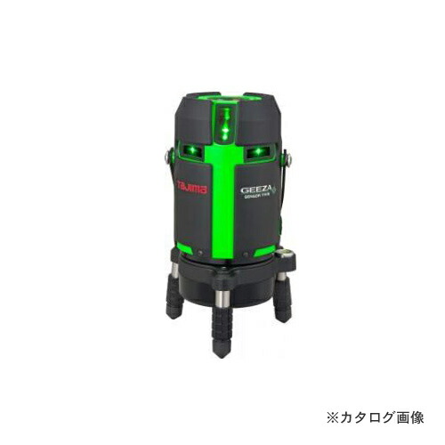 タジマ物の具 Tajima 緑であることレーザ墨出し器 NAVI GEEZA検出器 KJC 受光器付 GZASN-KJC