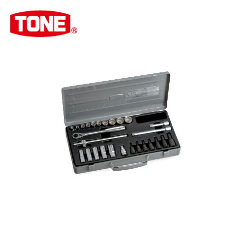 TONE トネ 9.5mm(3/8”) ミックスソケットレンチセット [27点] MX300