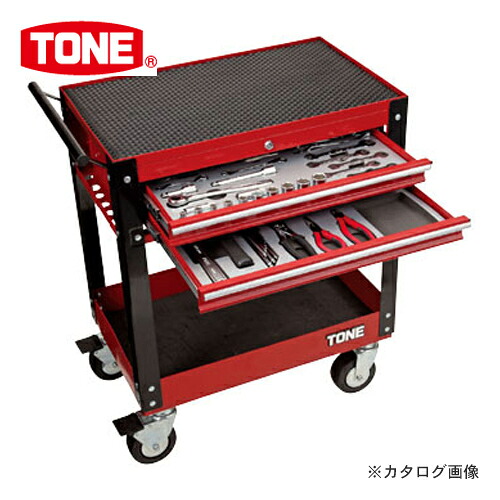 【貨物輸送別途】【直送品】TONE トネ 12.7粍(1/2”) 56pcs 機械的用 細工物船室仕掛ける 赤いこと TCA480