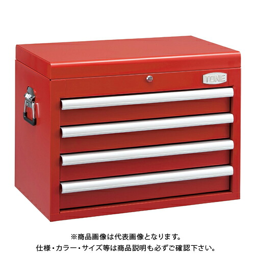 【送料別途】【直送品】TONE トネ トップチェスト レッド WS114R｜KanamonoYaSan ＫＹＳ 27,806円