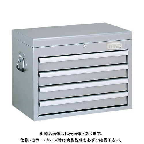 【送料別途】【直送品】TONE トネ トップチェスト シルバー WS114S