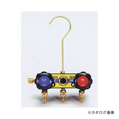タスコ TASCO TA120T-11 サイトグラス付ゲージマニホールド