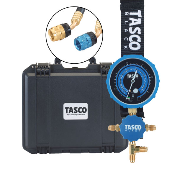 【冷房装置市2026】TASCO タスコ シングルゲージマニホールドセット STB123結核症-T1