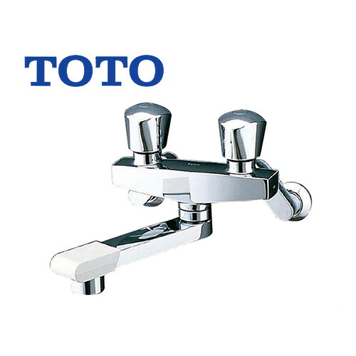 【貨物輸送無料】  TOTO 風呂場2階建てバス水栓 水道の栓 組みあわせる水栓 水道の栓 壁付き添い人印字機 [TMH20-2A20] 風呂桶用（シャワー皆無） ニューウェーブシリーズ 【消印磁気テープ無料差し上げ物！（願望すること者のみ）※水栓の箱を開封し同梱します】 風呂場 水栓 組みあわせる水栓 風呂場用 壁付印字機