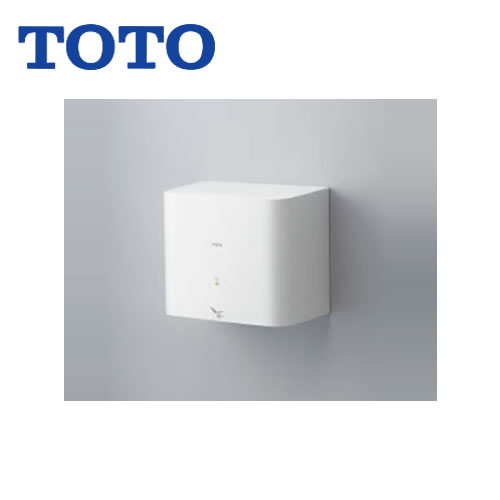 [TYC120W] TOTO ハンドドライヤー クリーンドライ 温風タイプ 低騒音 PTCヒーター 100V ホワイト 【送料無料】