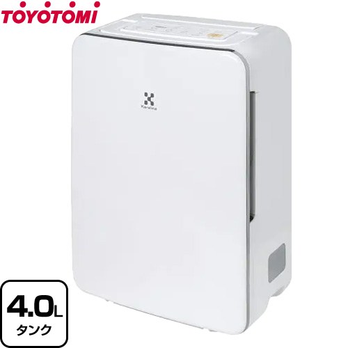 [DJ-LTS8N-W] 衣類乾燥除湿機 トヨトミ 除湿機 デシカント式 8.0L/日 約4.0Lで自動停止 電源電圧：AC100V 50/60Hz 消費電力：720/720W 50/60Hz ホワイト 【送料無料】｜九州トリカエ隊店