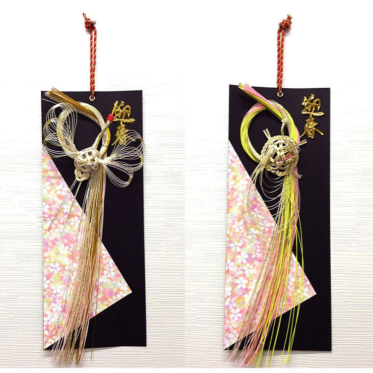 お正月飾り　縁起物　鶴亀　壁飾り お正月飾り 縁起物 鶴亀 壁飾り