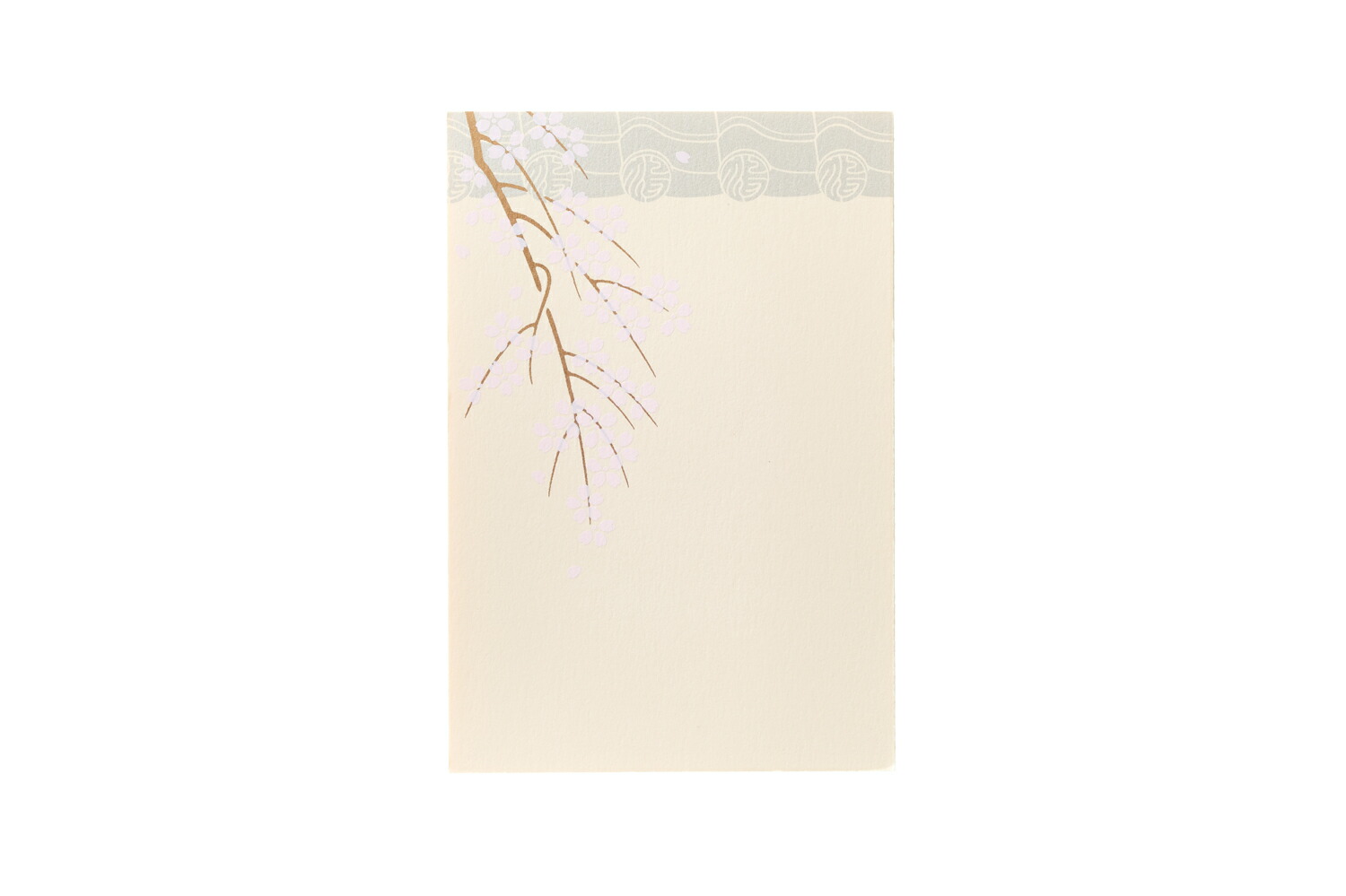 楽天市場】シルク刷はがき しだれ桜A : 鳩居堂 公式オンラインショップ 