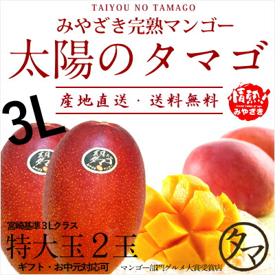 楽天市場】【送料無料】太陽のタマゴ(大玉2L・1玉)最高級 楽天市場】【送料無料】太陽のタマゴ(大玉2L・1玉)最高級