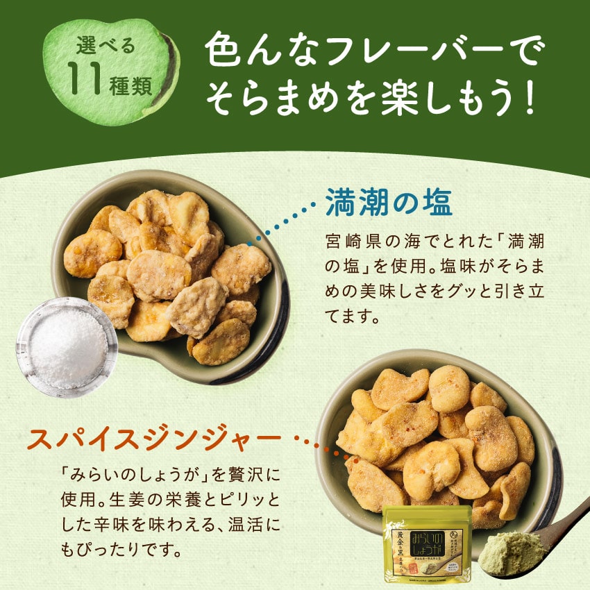 選べる美味しさ！そらまめっち(そら豆チップス)1袋から送料無料植物性