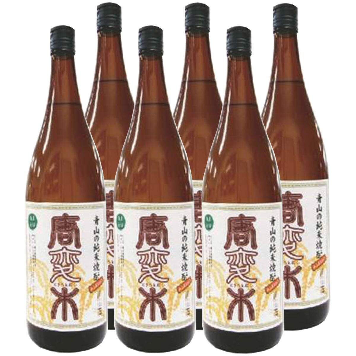 唐変木 25° 1800ml　6本セット【ぶんご銘醸】【大分米焼酎】【送料無料】