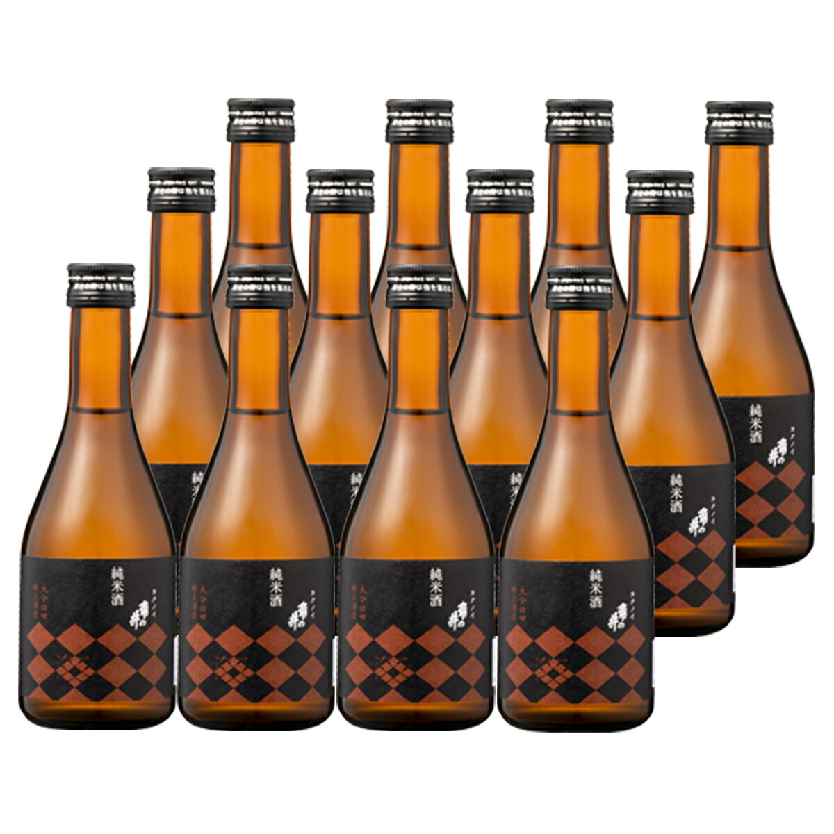 角の井 純米酒 300ml【かくのい】【送料無料】12本セット