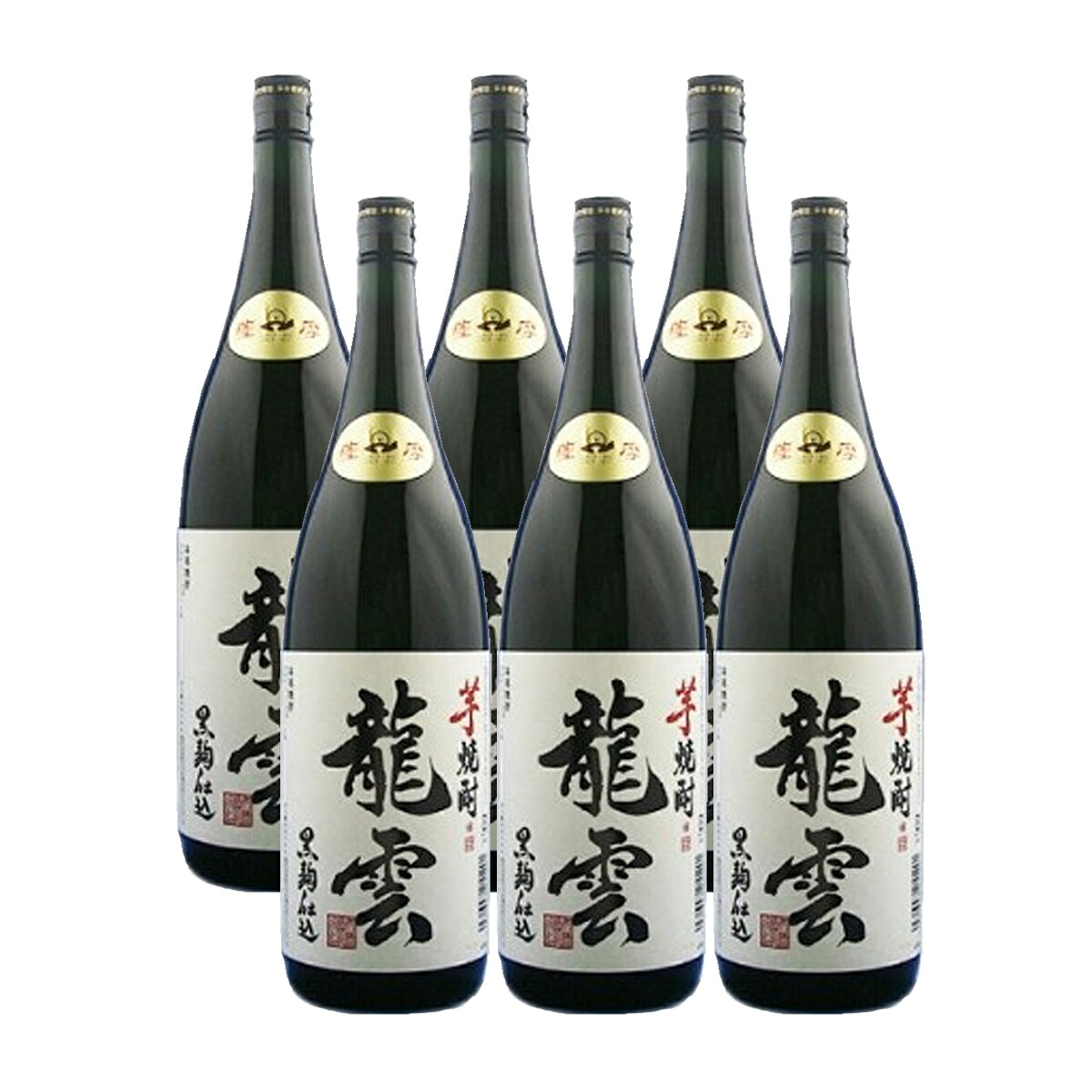 龍雲 25° 1800ml 6本セット 芋焼酎 岩川醸造