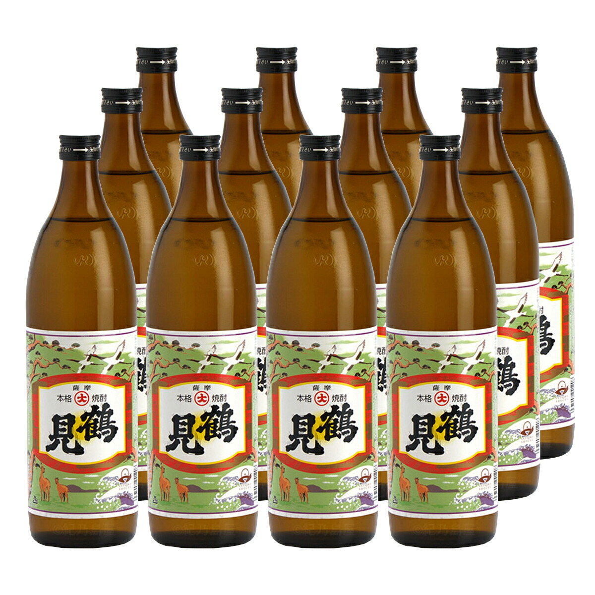 鶴見 25° 900ml 12本セット 大石酒造 芋焼酎