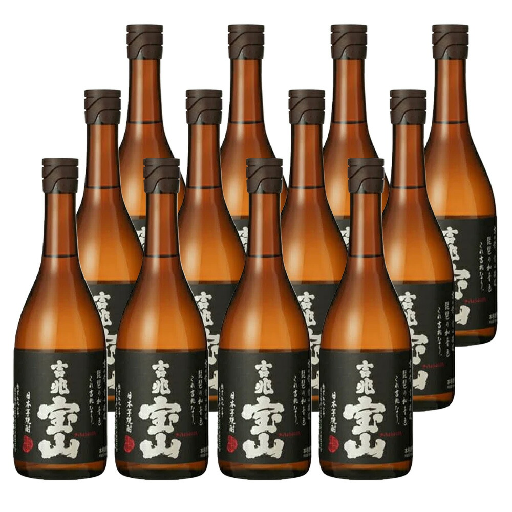 吉兆宝山 キッチョウホウザン 25° 720ml 12本セット芋焼酎 プレミア焼酎