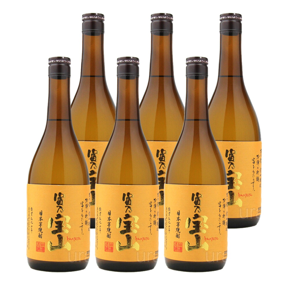富乃宝山 ミノホウザン 25° 720ml 6本セット 芋焼酎 西酒造
